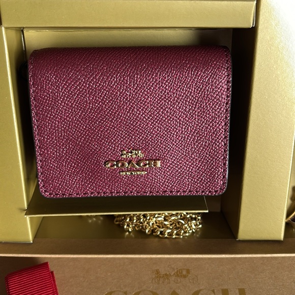 Coach Mini Wallet On A Chain - Picture 7 of 14